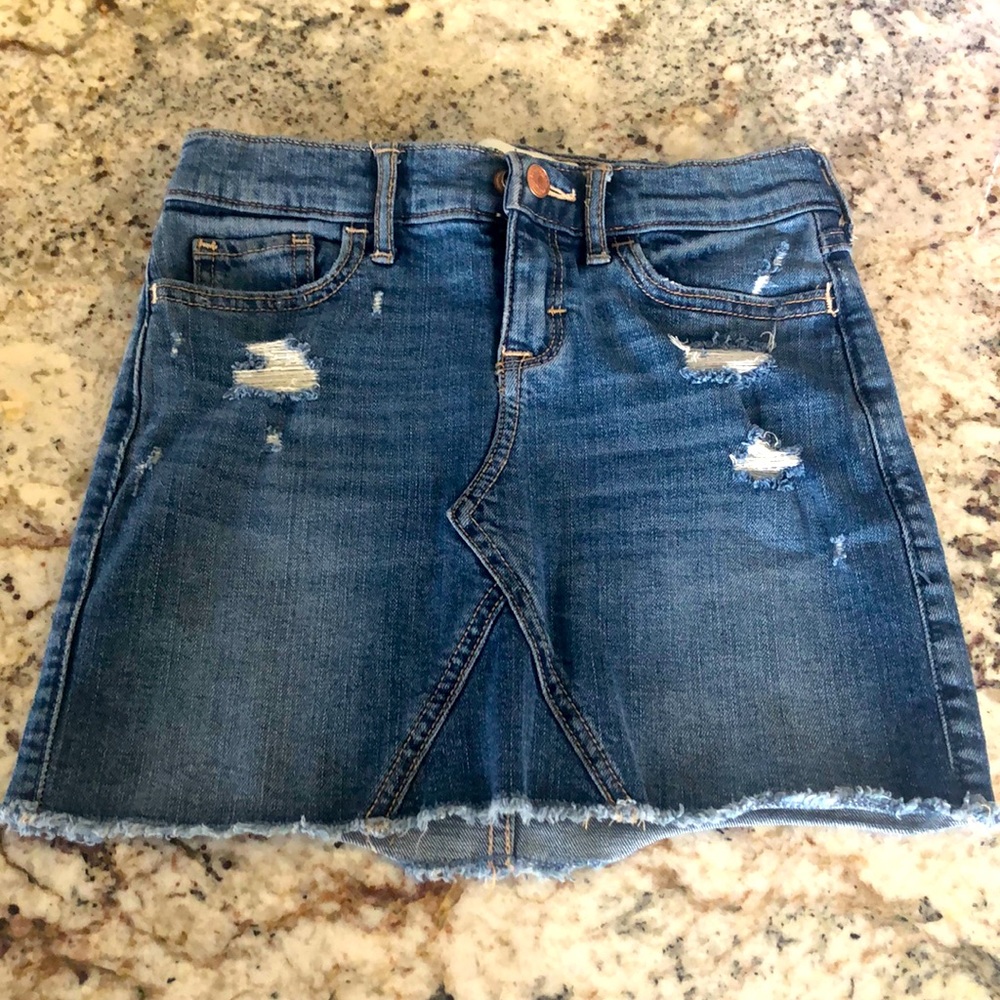 Abercrombie Kids girl’s denim skirt